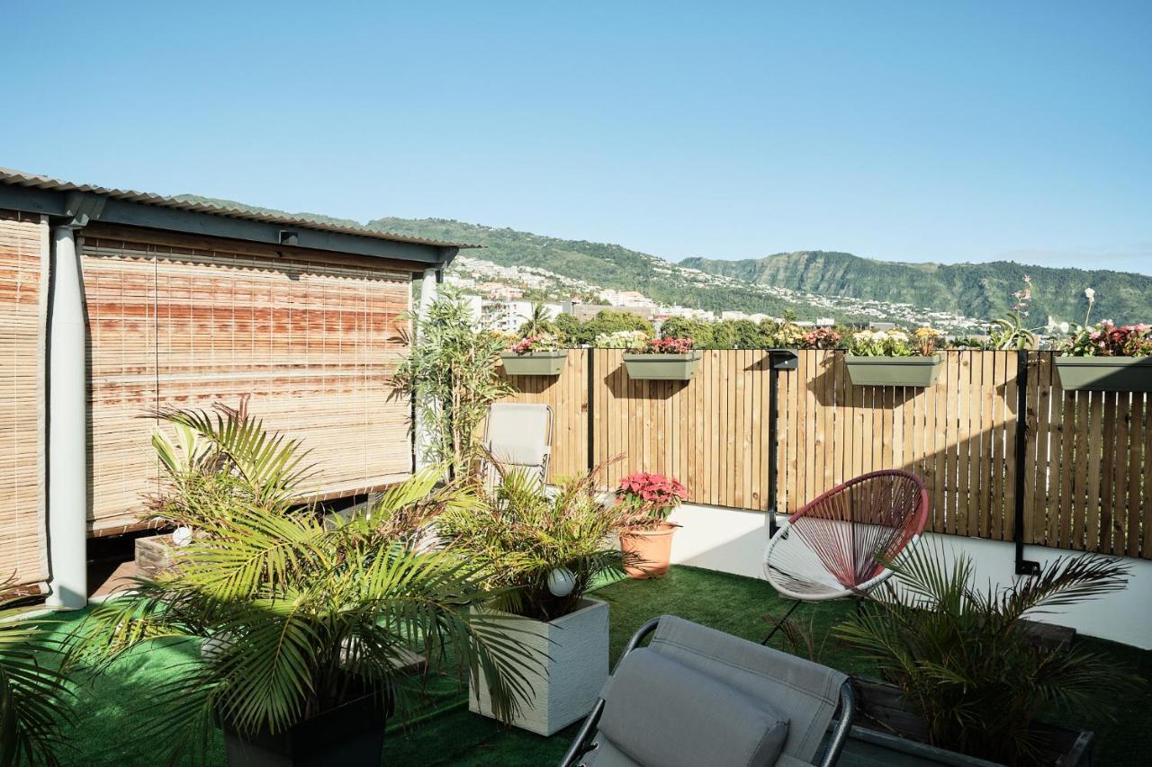 Appart'Eden : Vue Panoramique Sur Saint-Denis Apartment Sainte Clotilde Exterior photo