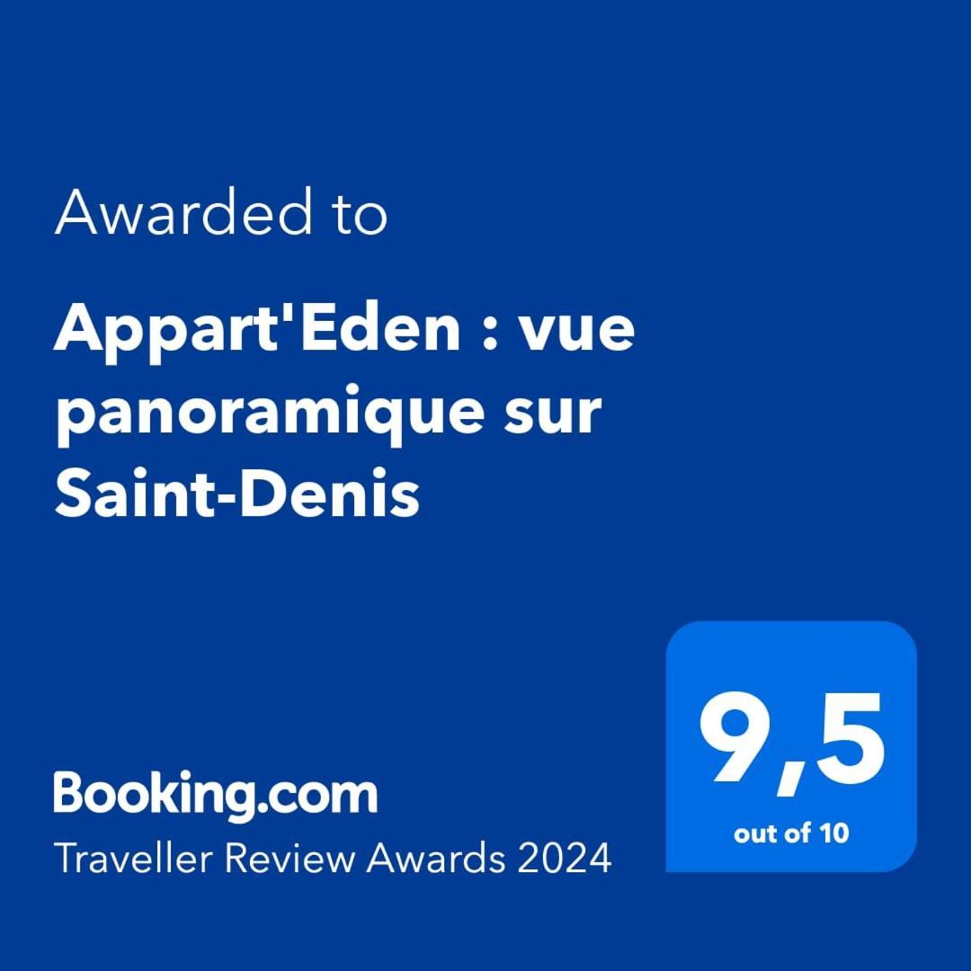 Appart'Eden : Vue Panoramique Sur Saint-Denis Apartment Sainte Clotilde Exterior photo